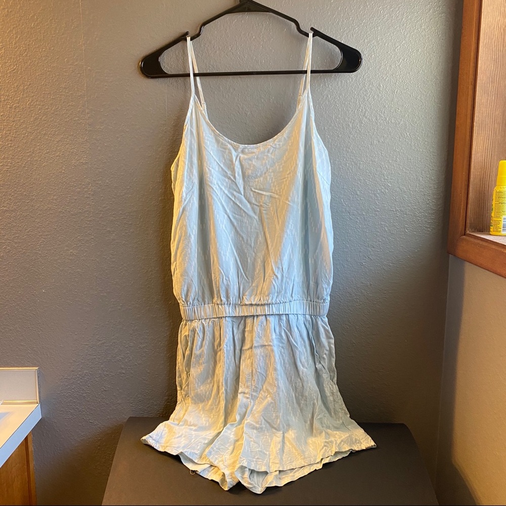 Blue romper